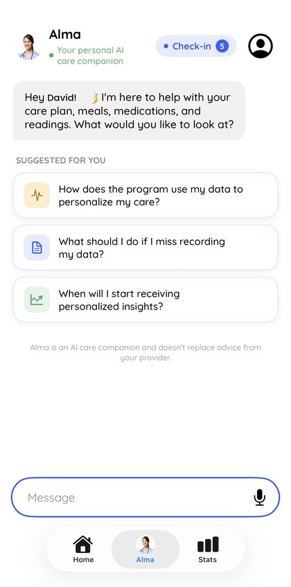 Meet Alma, your AI care companion